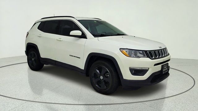 2021 Jeep Compass Latitude White at North Houston Mitsubishi