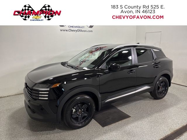 Super Black 2026 Nissan Kicks SV FWD SUV / Crossover Front-Wheel Drive Continuously Variable Transmission