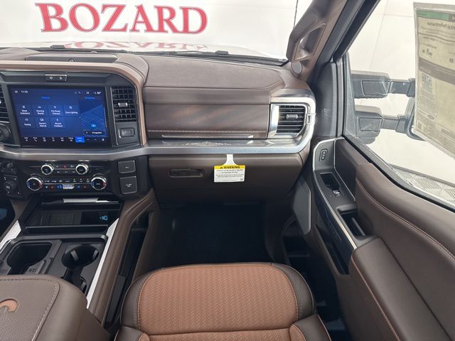 2025 Star White Metallic Tri-Coat Ford Super Duty F-250 SRW King Ranch 4X4 Truck