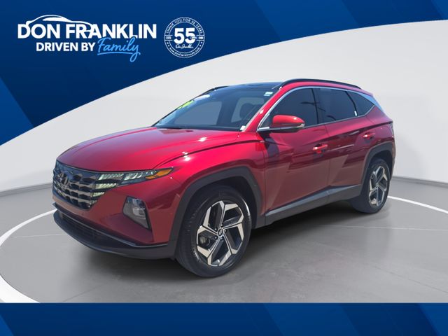 Ultimate Red 2024 Hyundai Tucson Limited AWD SUV / Crossover All-Wheel Drive 8-Speed Automatic