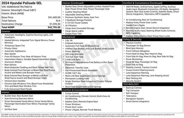 Used 2024 Hyundai Palisade For Sale in Indianapolis, IN