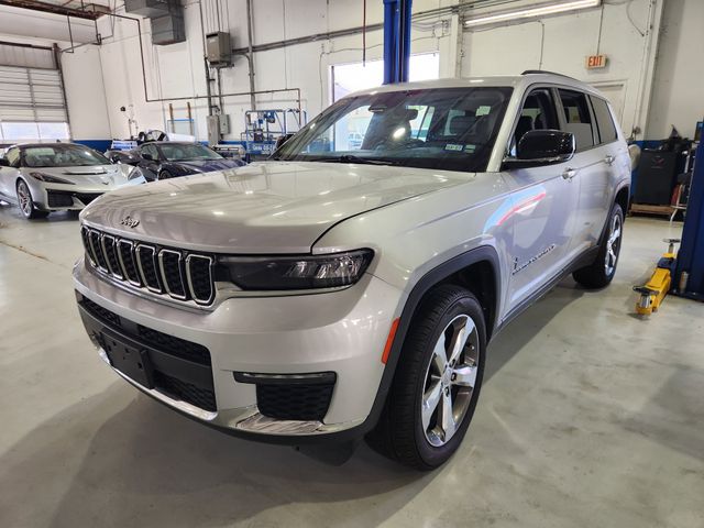2021 Jeep Grand Cherokee L Limited Silver at DeMontrond Mazda