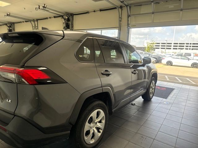 2025 Toyota RAV4 LE Gray at Texan Dodge Chrysler Jeep Ram