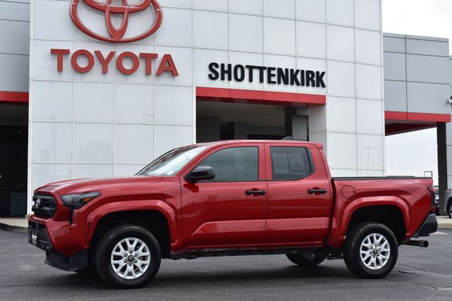 Red 2025 Toyota Tacoma Pickup Truck Four-Wheel Drive 8-Speed Automatic