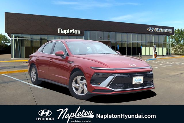 Ultimate red 2025 Hyundai Sonata Sedan Front-Wheel Drive 8-Speed Automatic