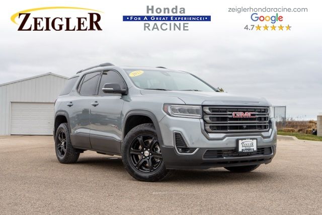 Sterling Metallic 2023 GMC Acadia AT4 AWD SUV / Crossover Four-Wheel Drive 9-Speed Automatic