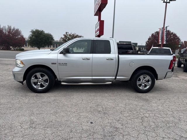 Bright Silver Metallic Clearcoat 2013 RAM 1500 Pickup Truck Four-Wheel Drive 6-Speed Automatic