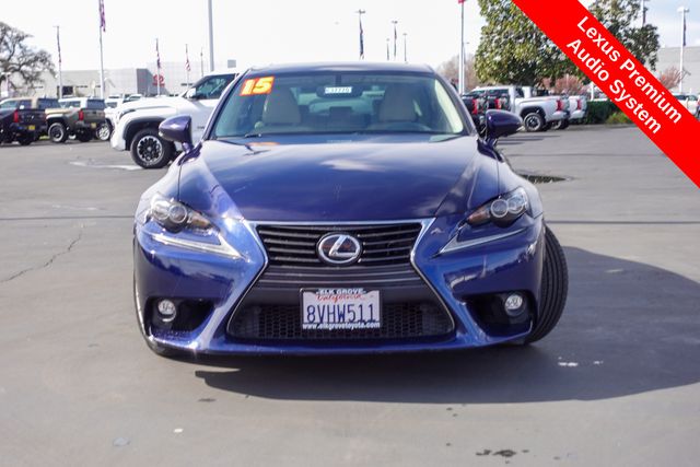used 2015 Lexus IS car, priced at $19,000