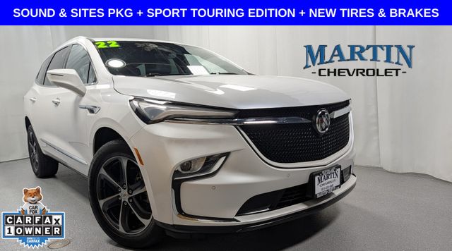 White Frost Tricoat 2022 Buick Enclave SUV / Crossover Front-Wheel Drive 9-Speed Automatic