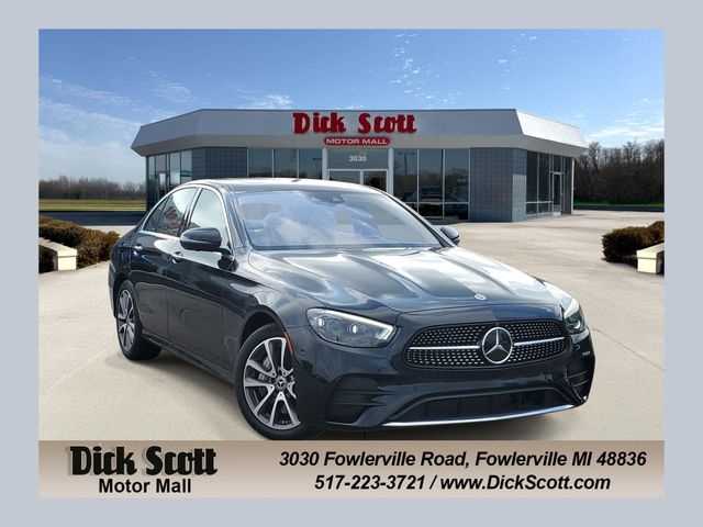 Black 2021 Mercedes-Benz E-Class Sedan All-Wheel Drive 9-Speed Automatic
