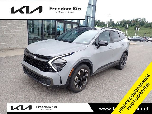 Wolf Gray 2024 Kia Sportage SUV / Crossover All-Wheel Drive 8-Speed Automatic
