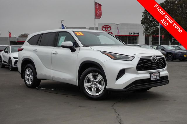 used 2023 Toyota Highlander car, priced at $32,900