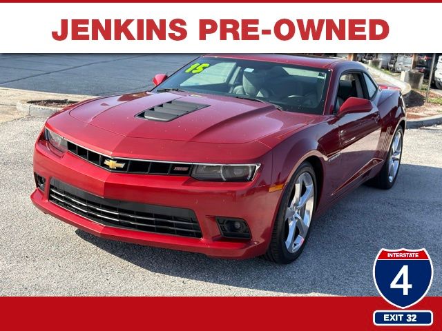 Red Rock Metallic 2015 Chevrolet Camaro Coupe Rear-Wheel Drive 6-Speed Automatic