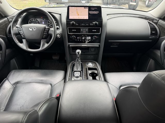 2023 INFINITI QX80 LUXE Gray at AutoSavvy Houston Northwest