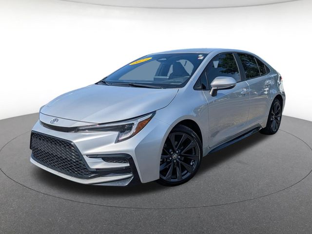 Classic Silver Metallic 2024 Toyota Corolla Sedan Front-Wheel Drive Continuously Variable Transmission