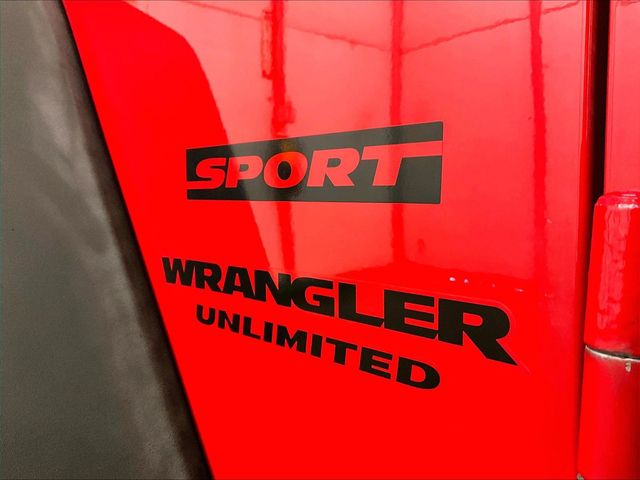 2017 Jeep Wrangler Unlimited Sport Red at Bob Ruth Ford