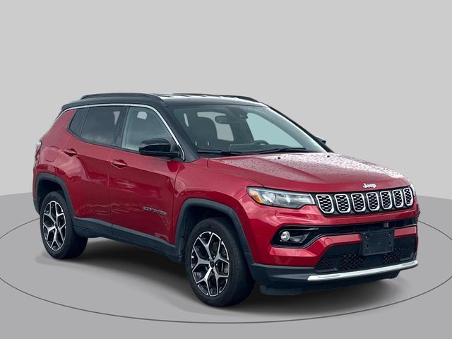 Red Hot Pearlcoat 2025 Jeep Compass SUV / Crossover Four-Wheel Drive 8-Speed Automatic