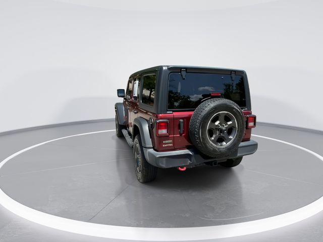 Used 2021 Red Jeep Unlimited Sport S image 6
