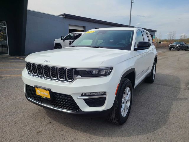 Bright White Clearcoat 2023 Jeep Grand Cherokee SUV / Crossover Four-Wheel Drive 8-Speed Automatic