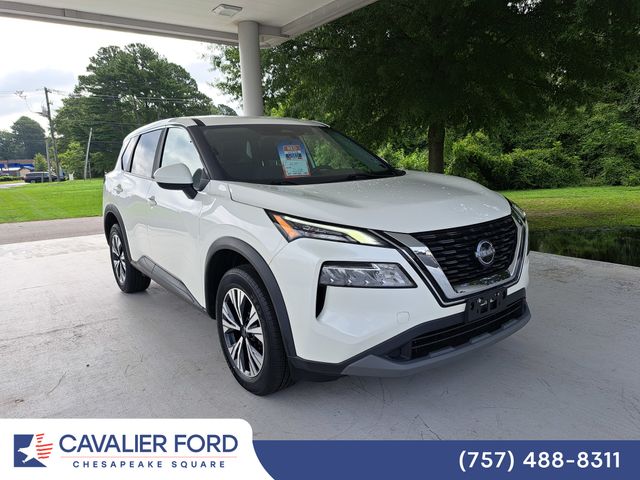 Pearl White Tricoat 2023 Nissan Rogue SUV / Crossover All-Wheel Drive Continuously Variable Transmission