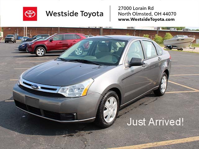 Gray 2010 Ford Focus Sedan Front-Wheel Drive 4-Speed Automatic