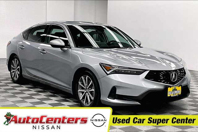 Lunar Silver Metallic 2025 Acura Integra Sedan Front-Wheel Drive Continuously Variable Transmission