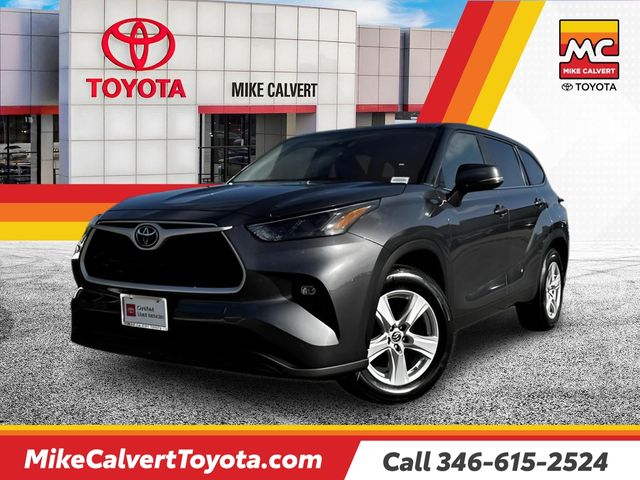 Magnetic Gray Metallic 2025 Toyota Highlander SUV / Crossover Front-Wheel Drive 8-Speed Automatic