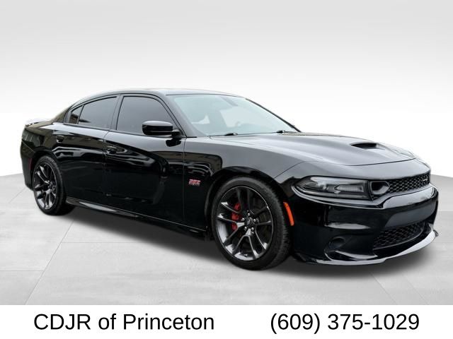 Pitch Black Clearcoat 2021 Dodge Charger Scat Pack RWD Sedan Rear-Wheel Drive 8-Speed Automatic