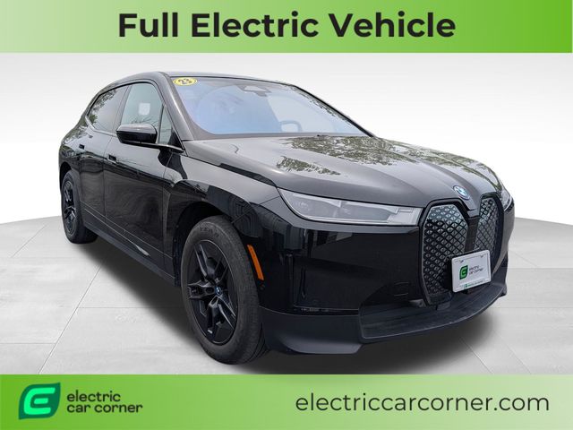 Black Sapphire Metallic 2023 BMW iX SUV / Crossover All-Wheel Drive Automatic