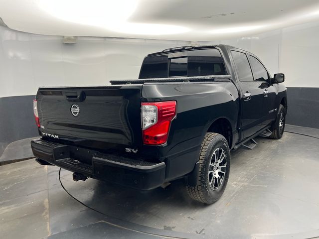 2020 Super Black Nissan Titan SV RWD Truck