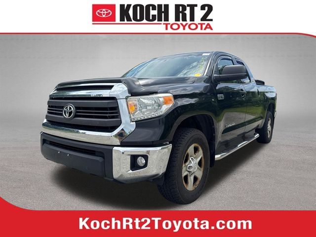 Black 2014 Toyota Tundra Pickup Truck Four-Wheel Drive 6-Speed Automatic Overdrive