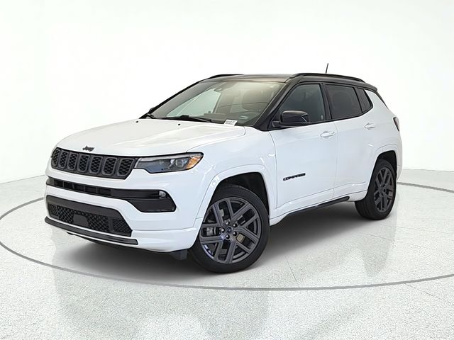 Bright White Clearcoat 2025 Jeep Compass SUV / Crossover Four-Wheel Drive 8-Speed Automatic