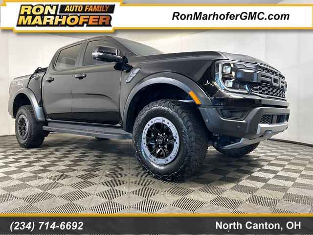 Shadow Black 2024 Ford Ranger Pickup Truck Four-Wheel Drive Automatic
