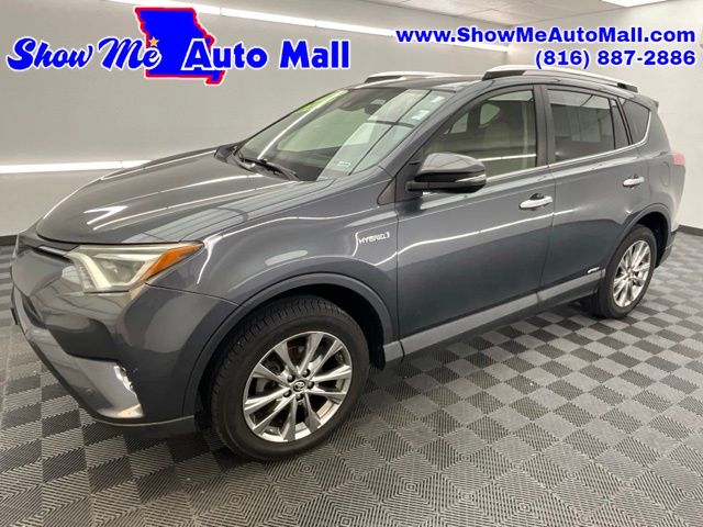 Magnetic Gray Metallic 2016 Toyota RAV4 Hybrid SUV / Crossover All-Wheel Drive Continuously Variable Transmission