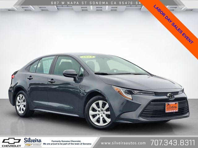 Underground 2024 Toyota Corolla Sedan Front-Wheel Drive Continuously Variable Transmission