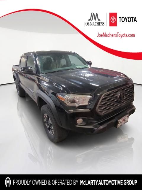 Midnight Black Metallic 2021 Toyota Tacoma TRD Off Road Double Cab 4WD Pickup Truck Four-Wheel Drive 6-Speed Automatic