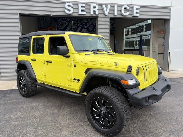 2023 Jeep Wrangler Sport S Yellow at Luther Ford
