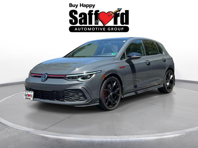 Graphite Gray/Black Roof 2024 Volkswagen Golf GTI 380 Autobahn FWD Hatchback Front-Wheel Drive 6-Speed Manual
