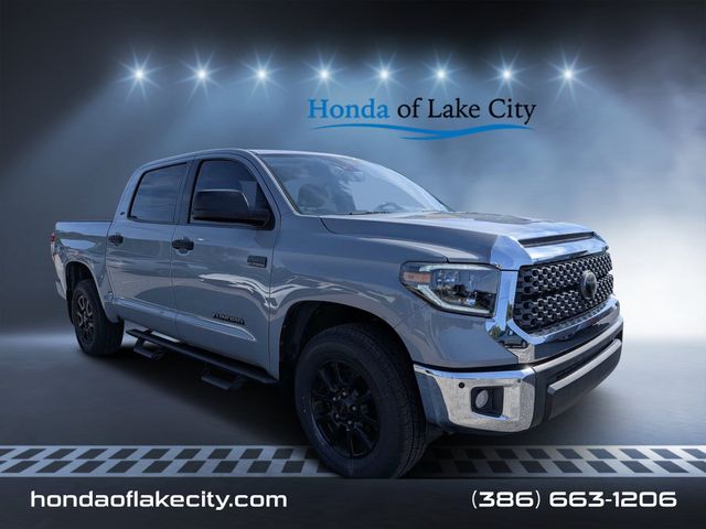 Cement Gray 2021 Toyota Tundra Pickup Truck Four-Wheel Drive 6-Speed Automatic