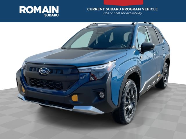 Geyser Blue 2026 Subaru Forester Wilderness Crossover AWD SUV / Crossover All-Wheel Drive Continuously Variable Transmission
