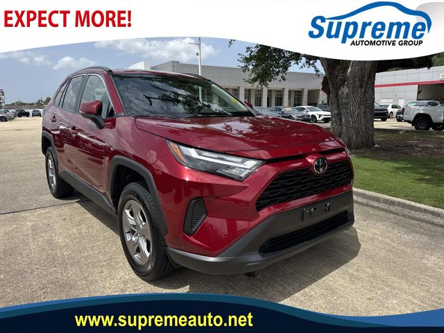 Red (Ruby Flare Pearl) 2025 Toyota RAV4 SUV / Crossover Front-Wheel Drive 8-Speed Automatic