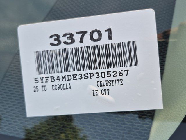 Used 2025 Toyota Corolla Sedan