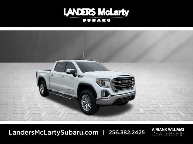 White Frost Tricoat 2019 GMC Sierra 1500 Pickup Truck Four-Wheel Drive 8-Speed Automatic