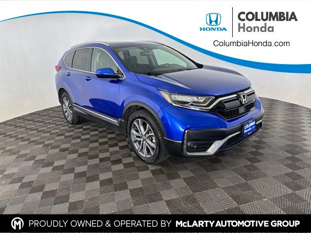 Aegean Blue Metallic 2022 Honda CR-V SUV / Crossover All-Wheel Drive Continuously Variable Transmission