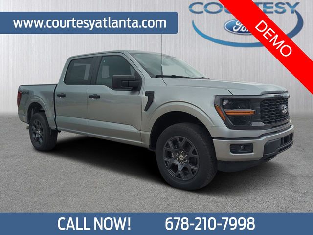 Iconic Silver Metallic 2026 Ford F-150 Pickup Truck Four-Wheel Drive Automatic