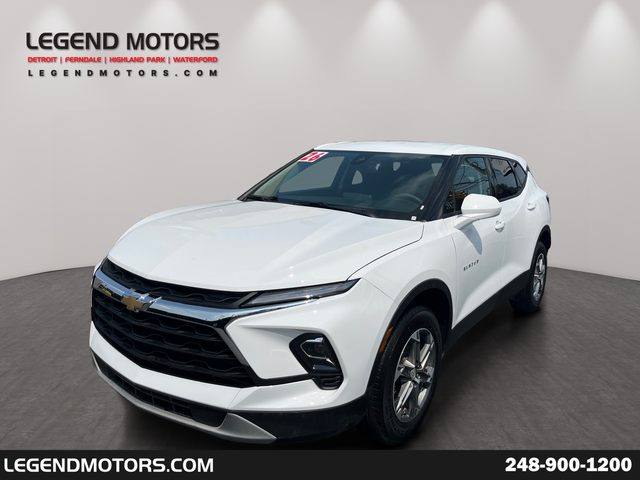 Summit White 2026 Chevrolet Blazer SUV / Crossover 9-Speed Automatic Overdrive