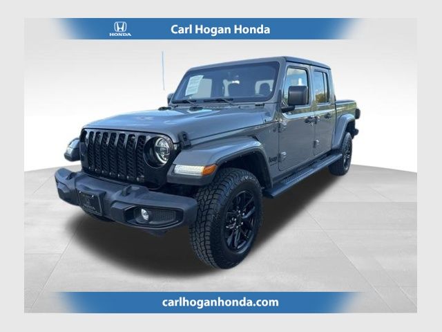 Sting-Gray Clearcoat 2022 Jeep Gladiator Altitude Crew Cab 4WD Pickup Truck Four-Wheel Drive 8-Speed Automatic