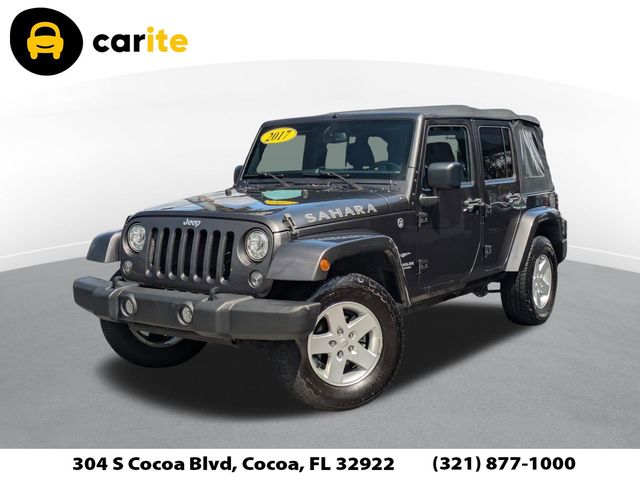 Used 2017 Jeep Wrangler Unlimited Sahara 4D Sport Utility