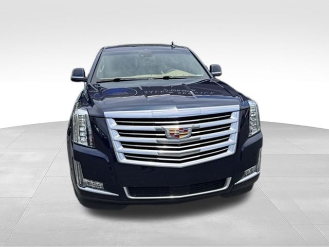 Dark Adriatic Blue Metallic 2018 Cadillac Escalade ESV Platinum 4WD SUV / Crossover Four-Wheel Drive