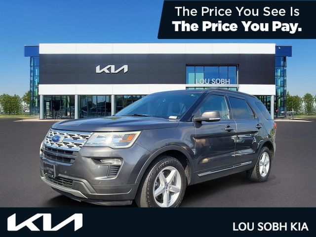 Gray Metallic 2019 Ford Explorer SUV / Crossover Front-Wheel Drive 6-Speed Automatic